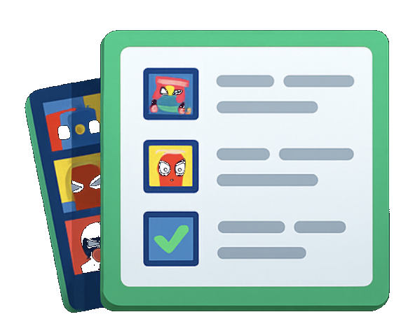 Comic tracker interface
